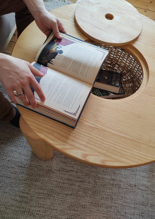 Table Basse "Bone Table" – Design Pratique et Élégant