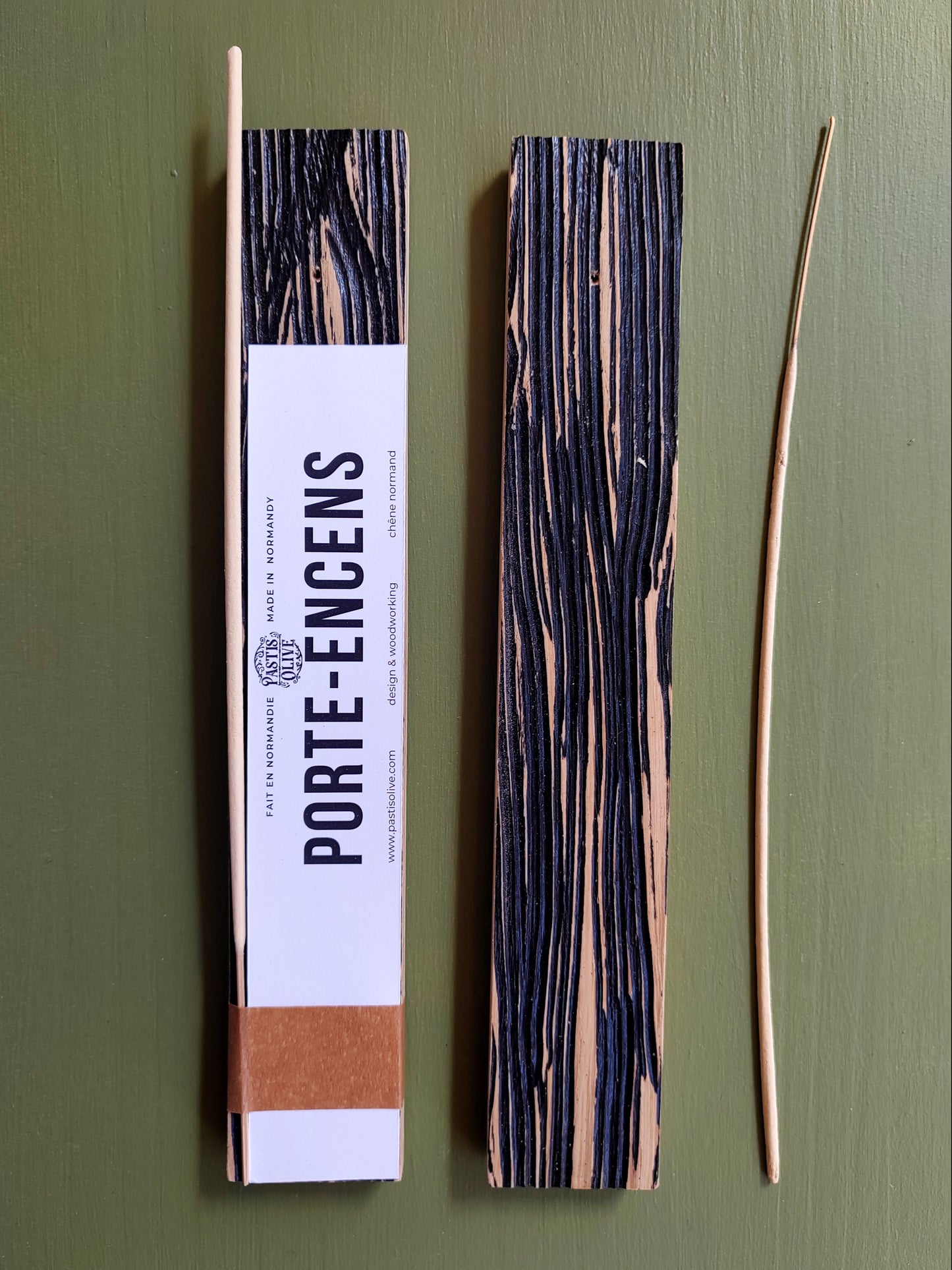 Porte encens HOMA - Noir Carbone