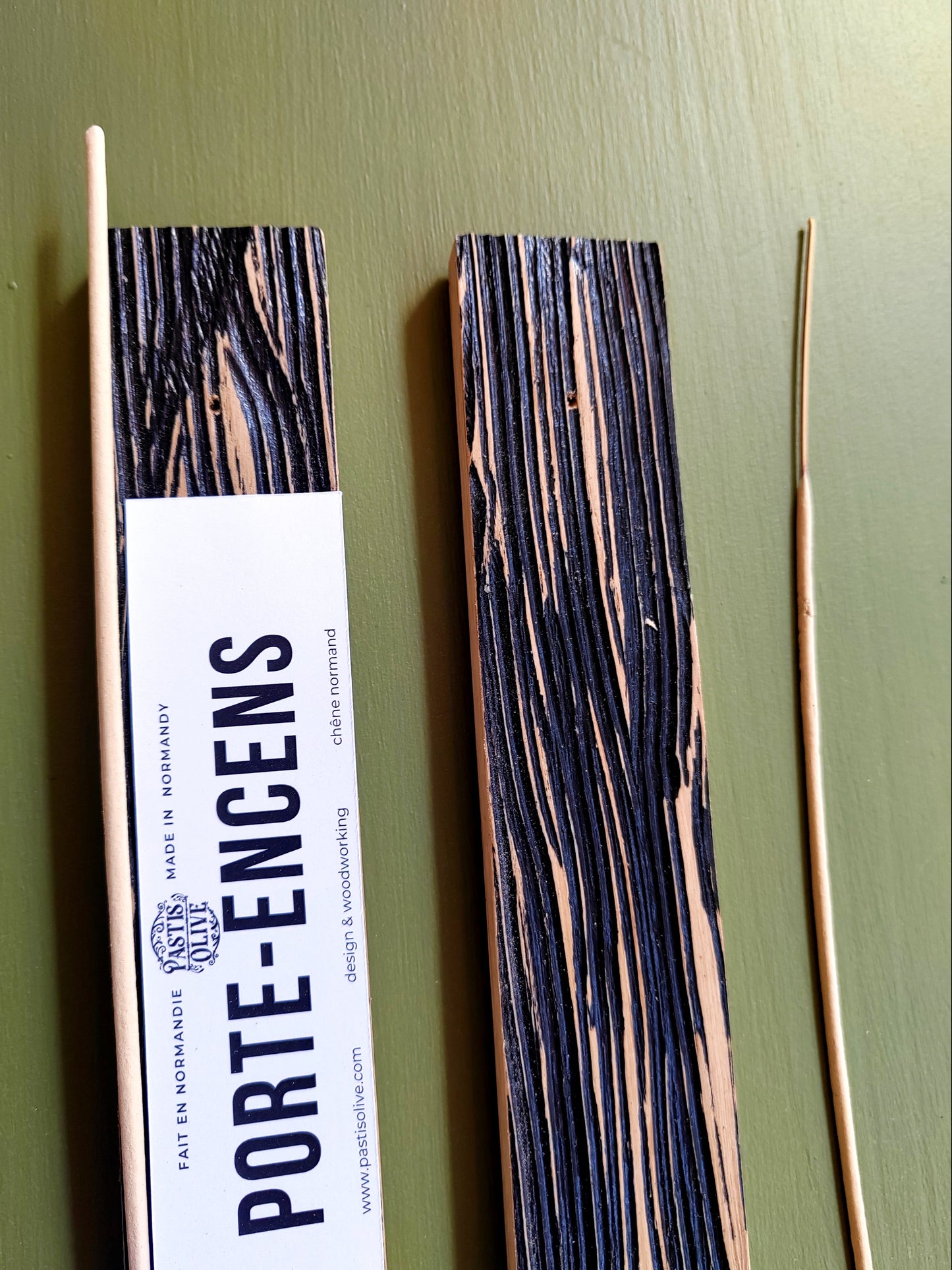 Porte encens HOMA - Noir Carbone