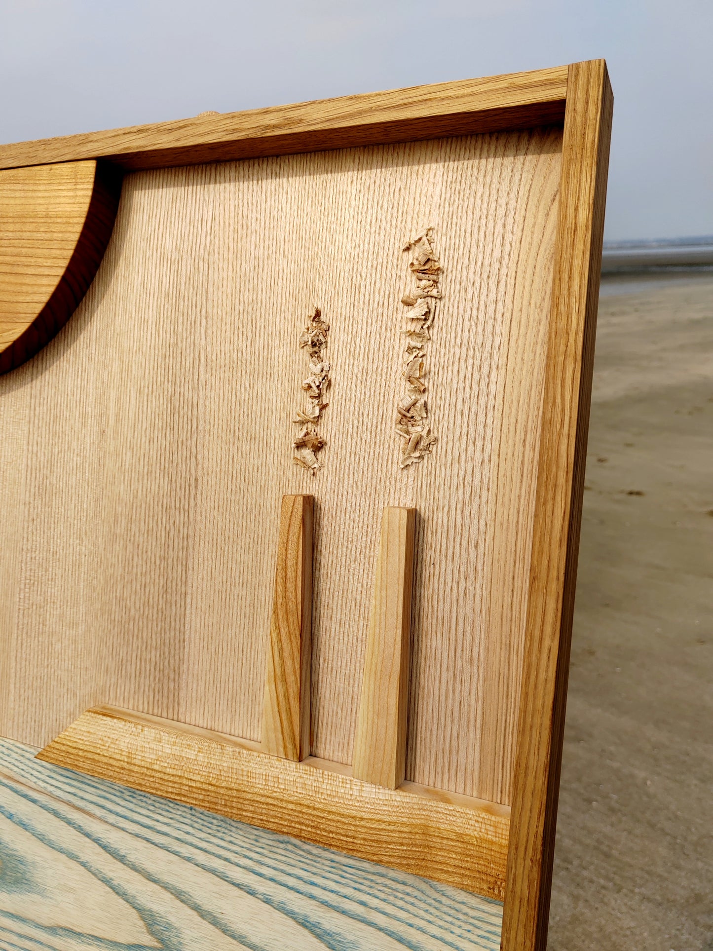 LE HAVRE (version 2) tableau en bois 60x42cm