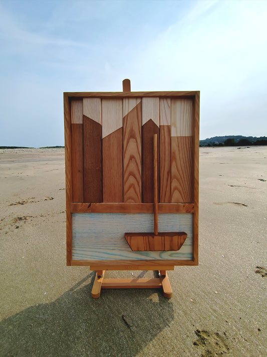 HONFLEUR (sur commande) - tableau en bois 60x42cm