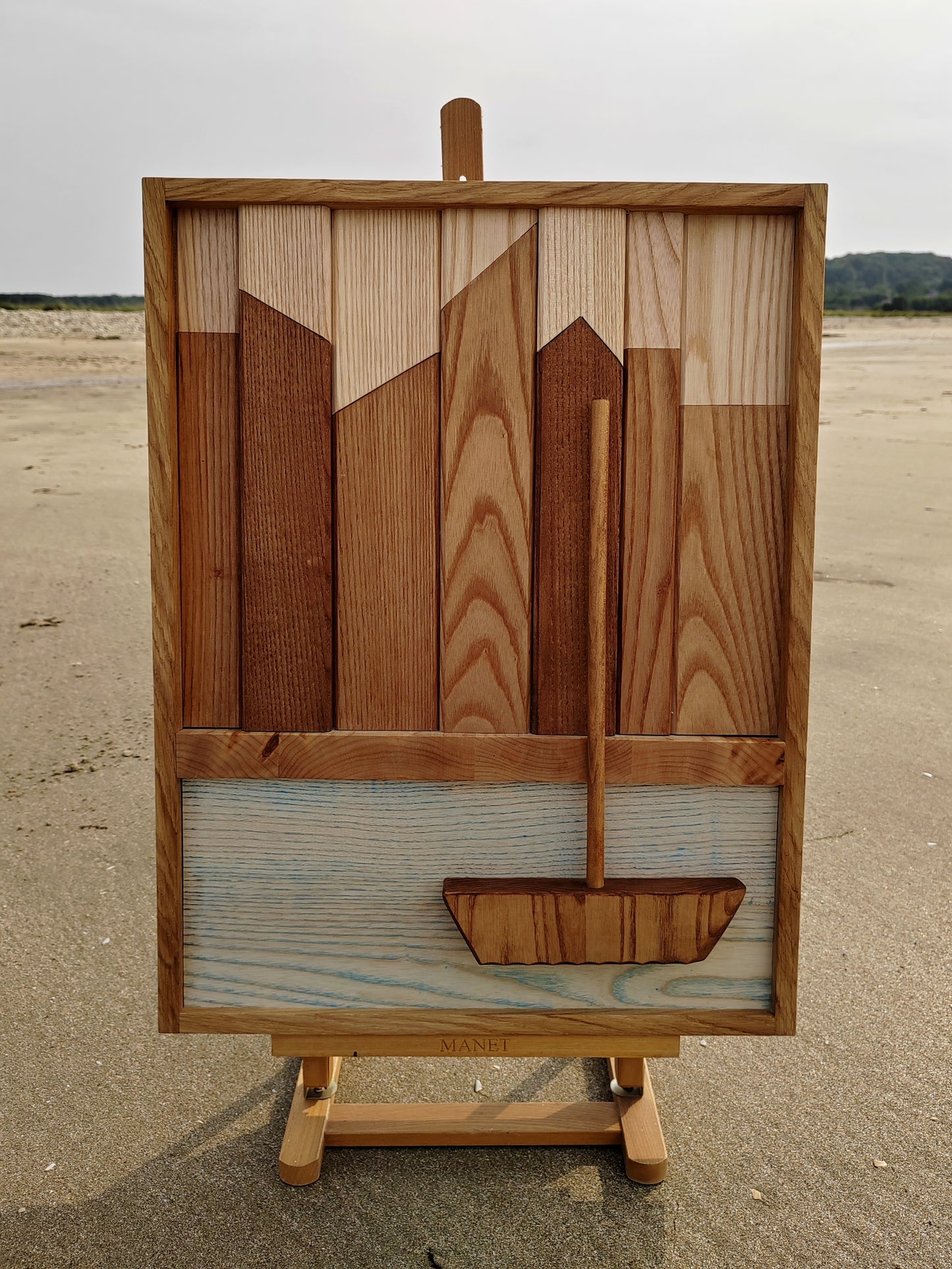 HONFLEUR (sur commande) - tableau en bois 60x42cm