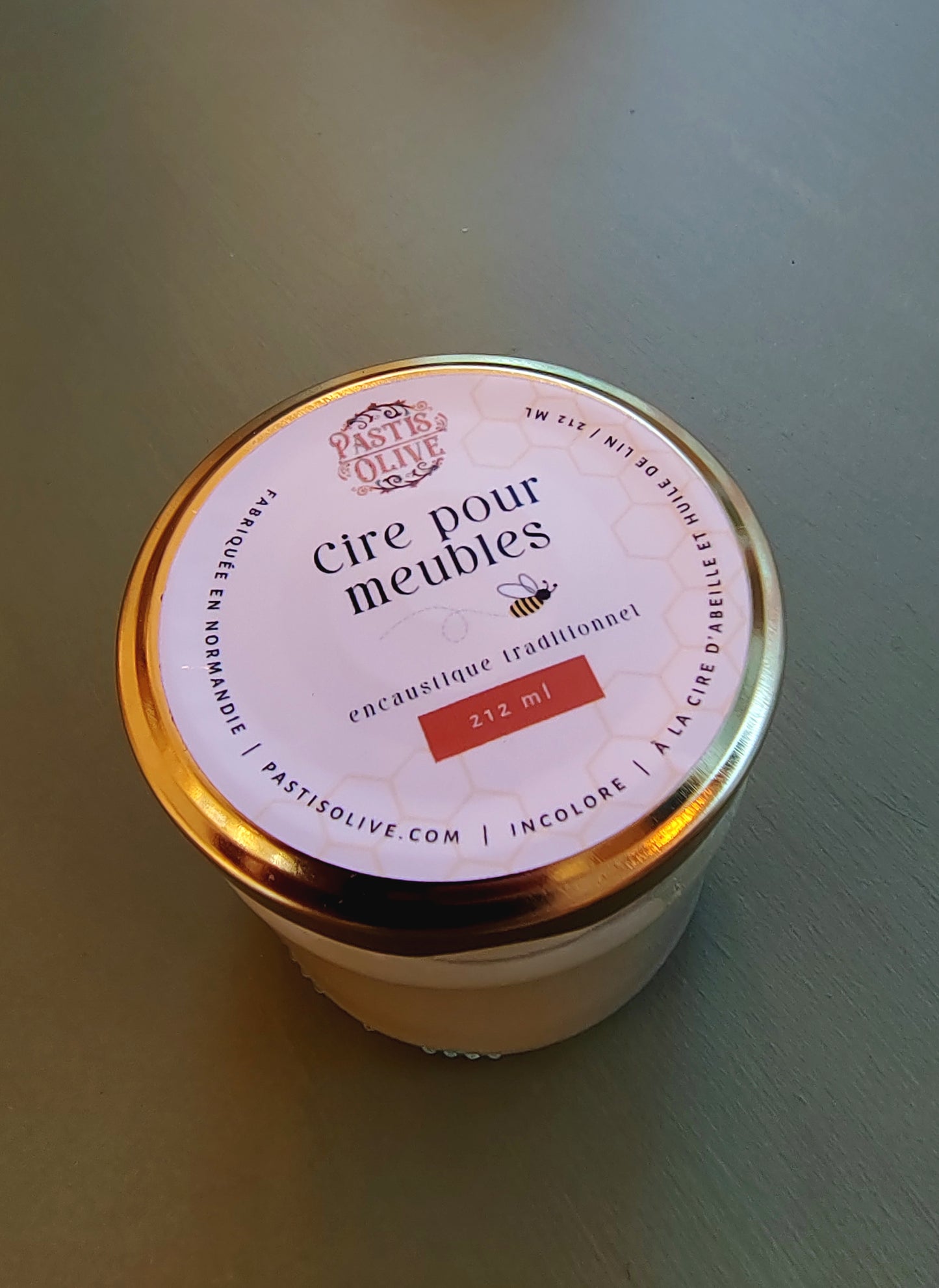 Cire pour meubles – Encaustique traditionnelle