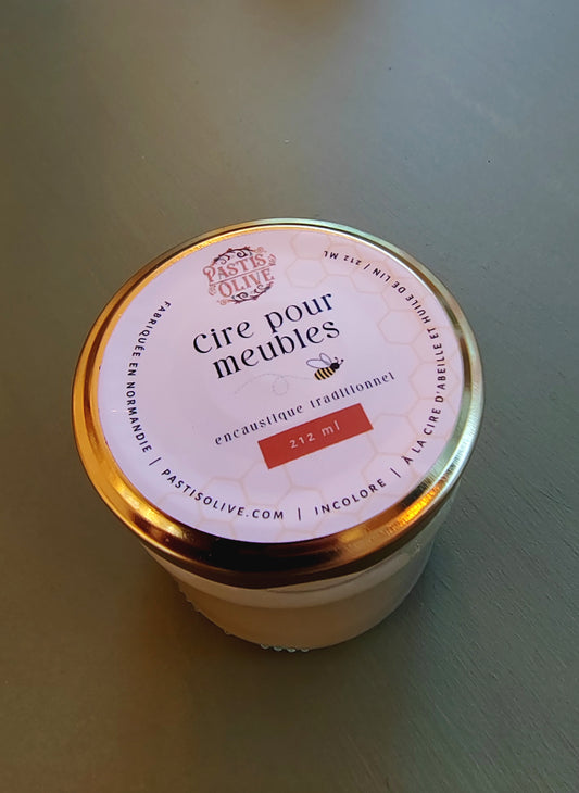 Cire pour meubles – Encaustique traditionnelle