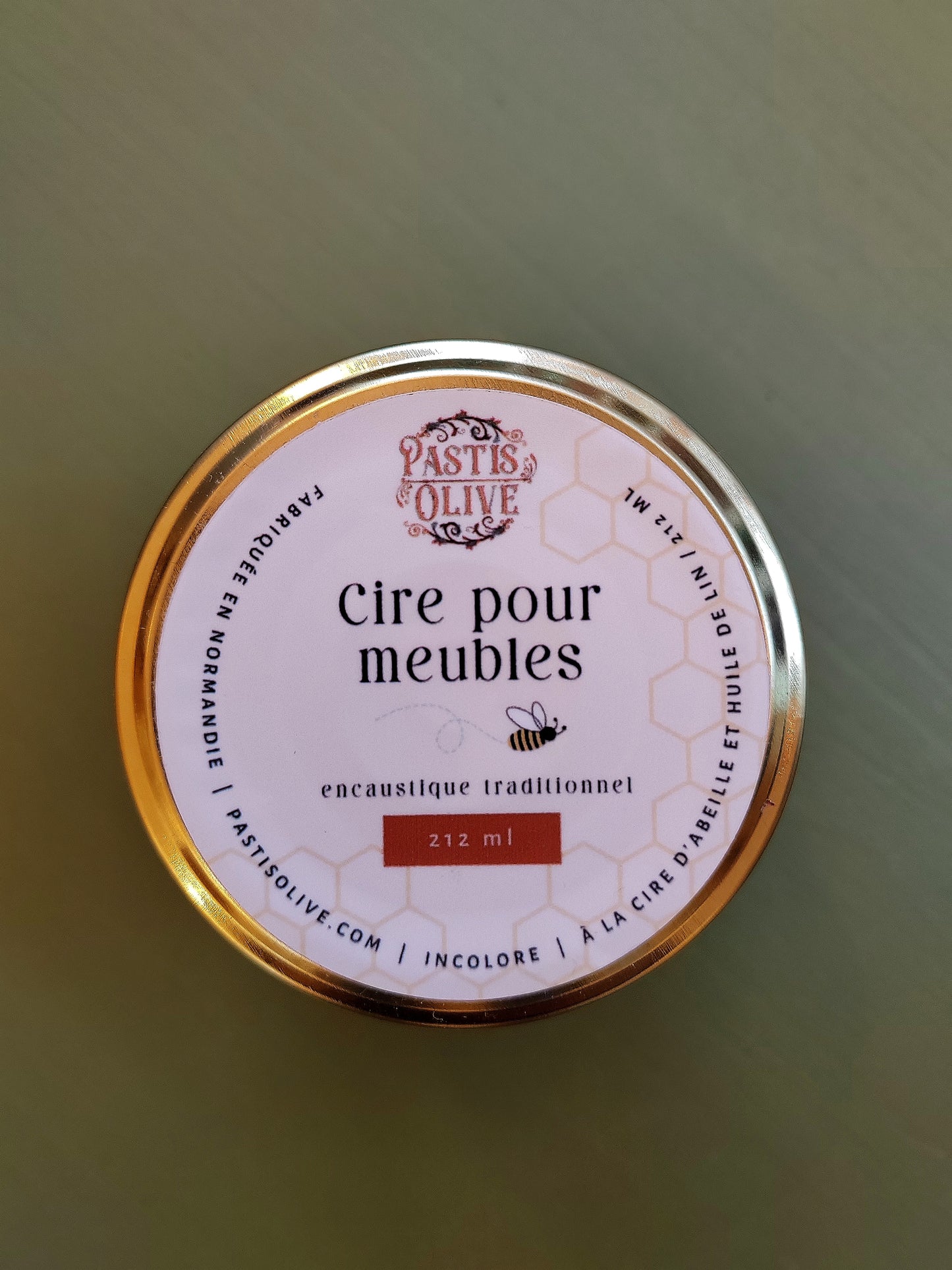 Cire pour meubles – Encaustique traditionnelle
