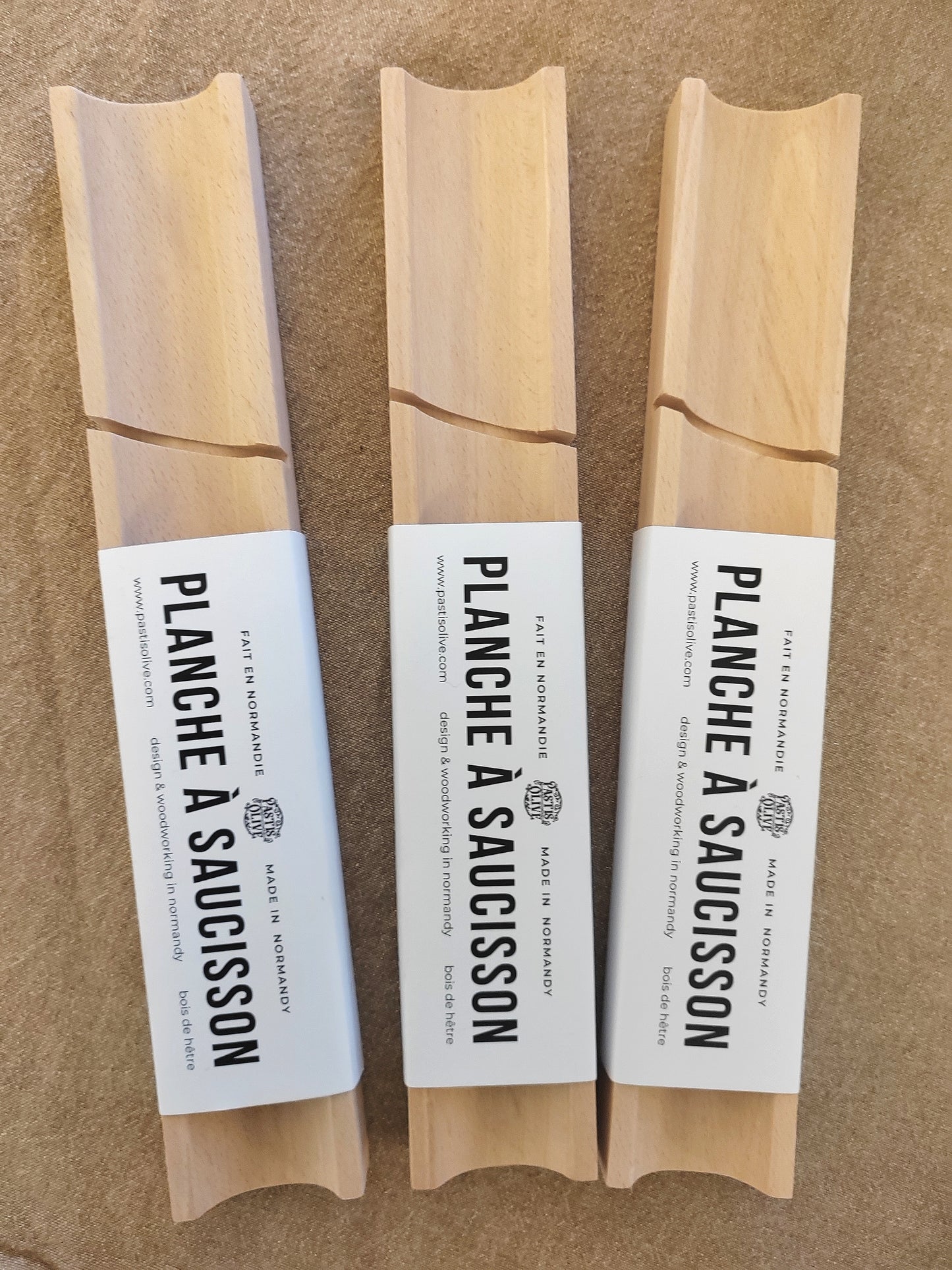 Planche à saucisson en hêtre