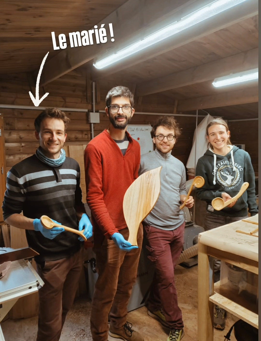 Atelier Bois spécial EVG / EVJF & Anniversaire (4 personnes)