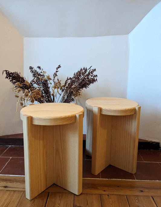 PRÉVENTE - Tabouret BONE STOOL - L'acolyte multifonction de la maison