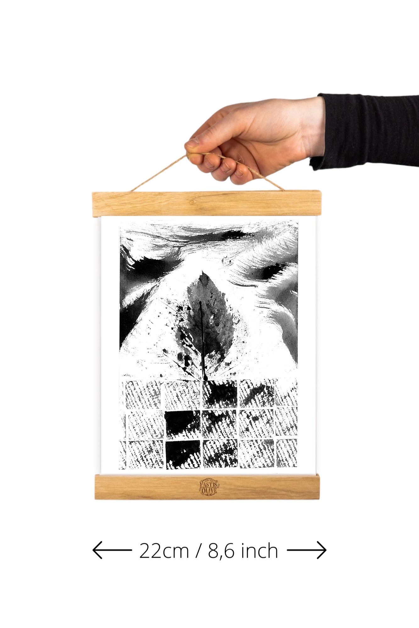 Porte-Affiches Magnétiques en bois local – 8 formats