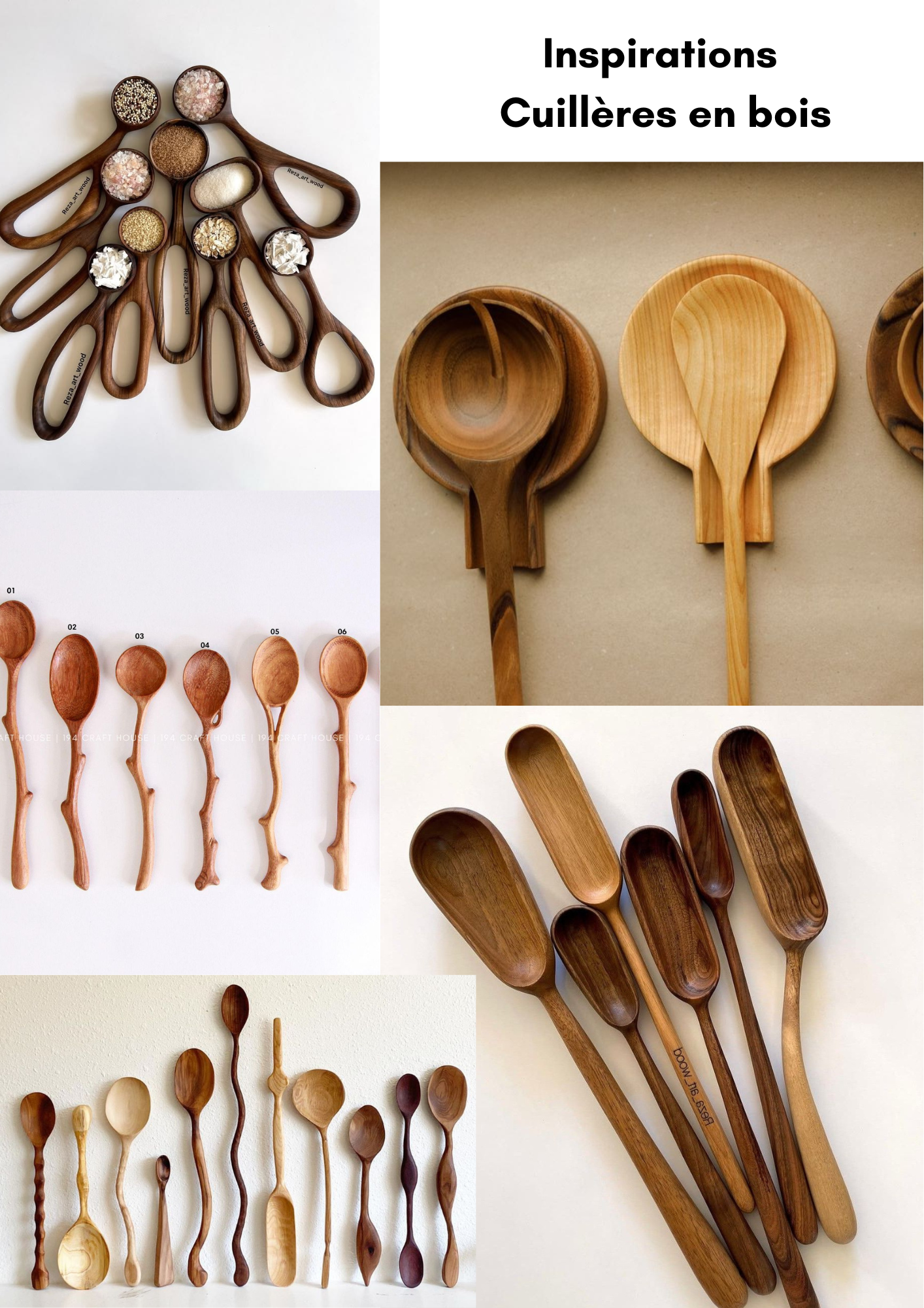 Sculptez votre duo d'ustensiles en bois (3h) 📢 -15% jusqu'au 31 juillet 2026