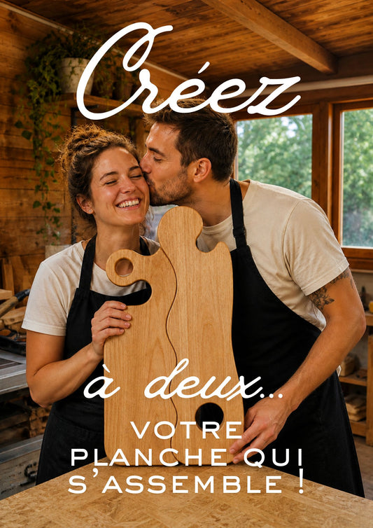 Atelier en duo : Créez votre planche qui s'assemble !