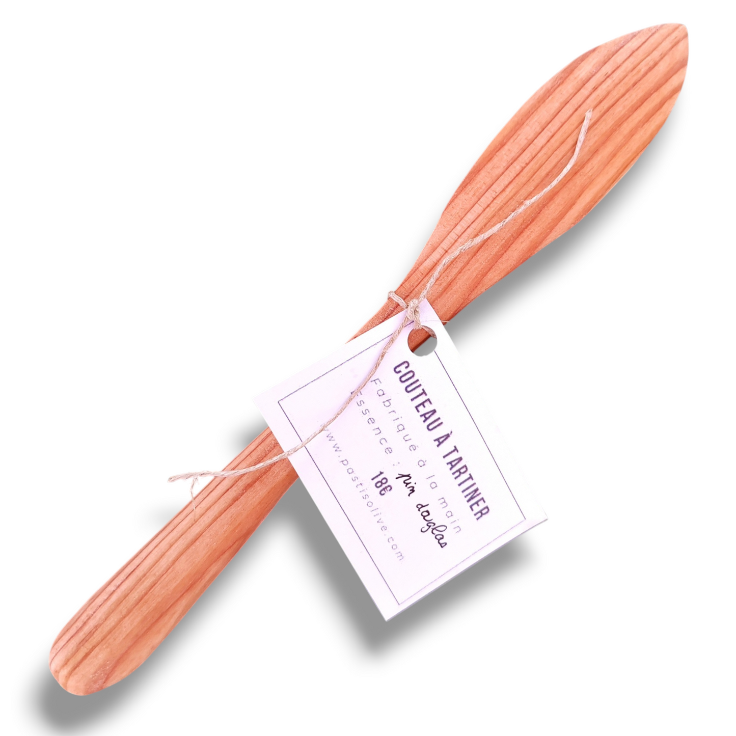 Couteaux à tartiner (essences normandes)