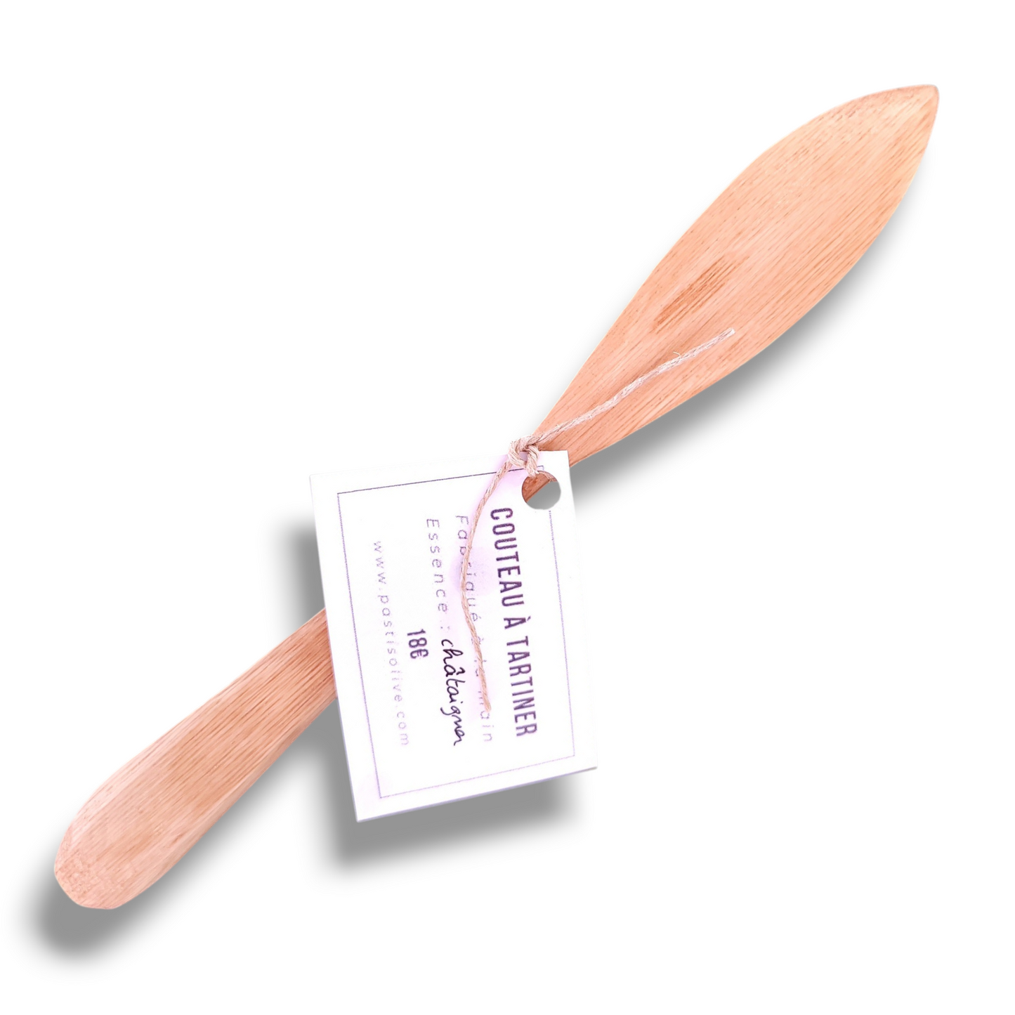 Couteaux à tartiner (essences normandes)