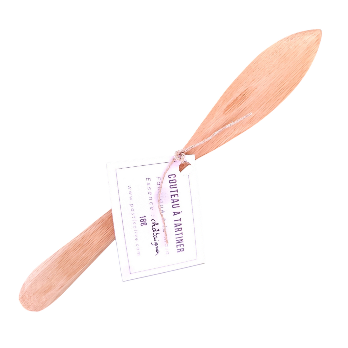 Couteaux à tartiner (essences normandes)